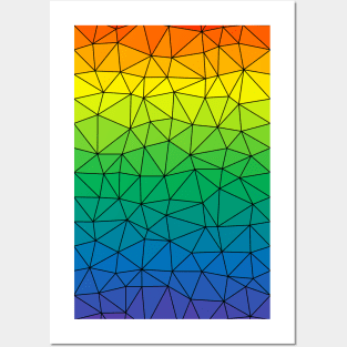 Gradient Color Mesh Posters and Art